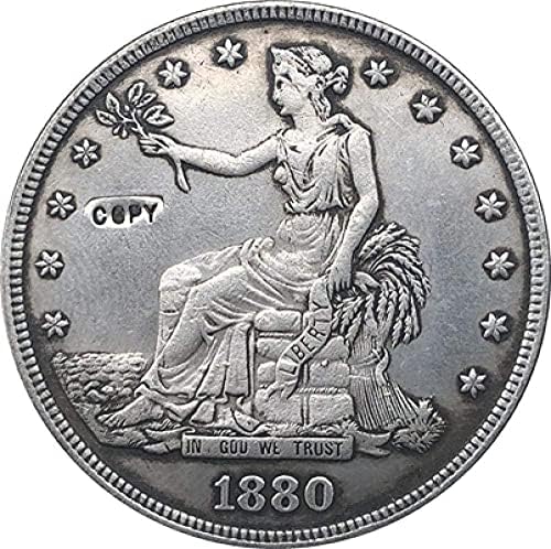 1880 Трговски Долар Монета Копија Копија Подарок За Него