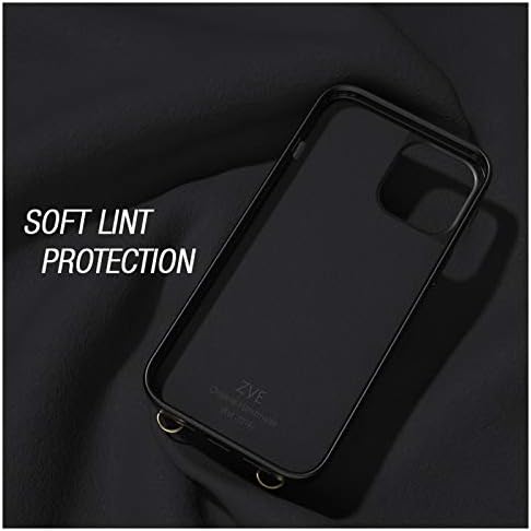 Zve iPhone 11 Pro Case Case, iPhone 11 Pro Case со држач за кредитни картички слот за вкрстена торба чанта чанта, лента за зглобот, патент,