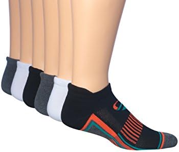 Ронокс машки 6-Парови Ниско Намалување На Трчање &засилувач; Атлетски Перформанси Табот Чорапи