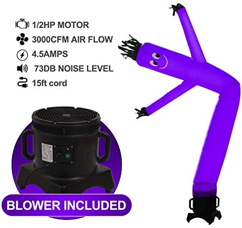 Mounto 10ft надувување на танцување со надувување на воздухот со мавтајќи со цевка со вентилатор комплетен сет