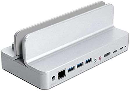 SBSNH USB C ЦЕНТАР Со Прилагодлив Држач За Држач Тип C ДО USB3. 0 RJ45 Pd Dock HDMI-Компатибилен Адаптер Сплитер За Додатоци ЗА КОМПЈУТЕР