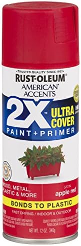 Rust-Oleum 327938 American Accents Spray Paint, Satin Apple Red, 72 унца