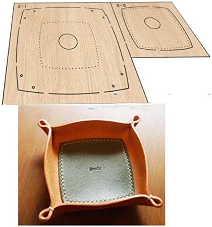 WellieStr 1 сет Јапонија челик правило кожа од кожа, алатка за сечење калап, сечење на алатка за занаетчиски занаети без кожени