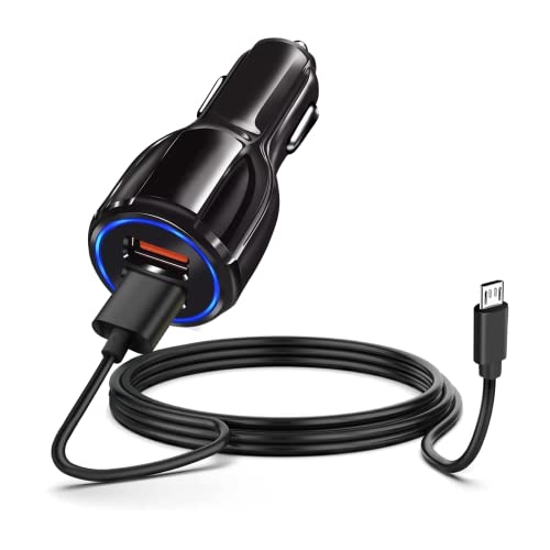 Полнач за автомобили MIRCO USB кабел за полнење одговара за Alcatel Go Flip, Go Flip 3, Go Flip V, Att Cingular Flip 2/3, MyFlip,