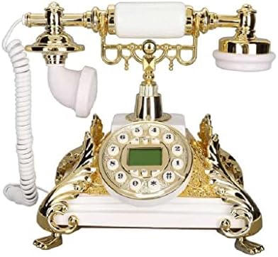 N/A Classic телефонска поддршка за рацете бесплатно копче за бирање ретро фиксна старомодна кабел за кафе за дома