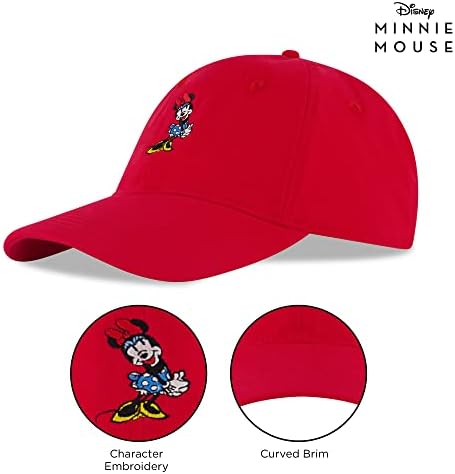 Capенски бејзбол капа на Дизни, прилагодлива капа на Мини Маус за возрасни
