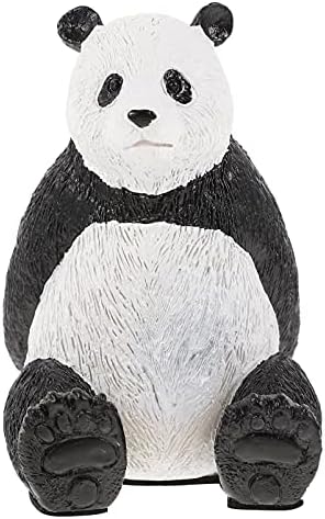 Амосфун смола држач за телефонски држач за панда мечка животинска десктоп мобилен телефон штанд фигура за табели и читатели паметни телефони