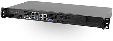 Mitxpc RS-SMC2758-Fio Atom C2758 8-Јадрен преден I/O 1u Сервер, 4X LAN