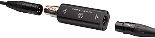 Серија на аудио платформа на Turnstile Tap100MP микрофон пред -засилувач, во линија на микрофон, активен засилувач за динамични и ленти