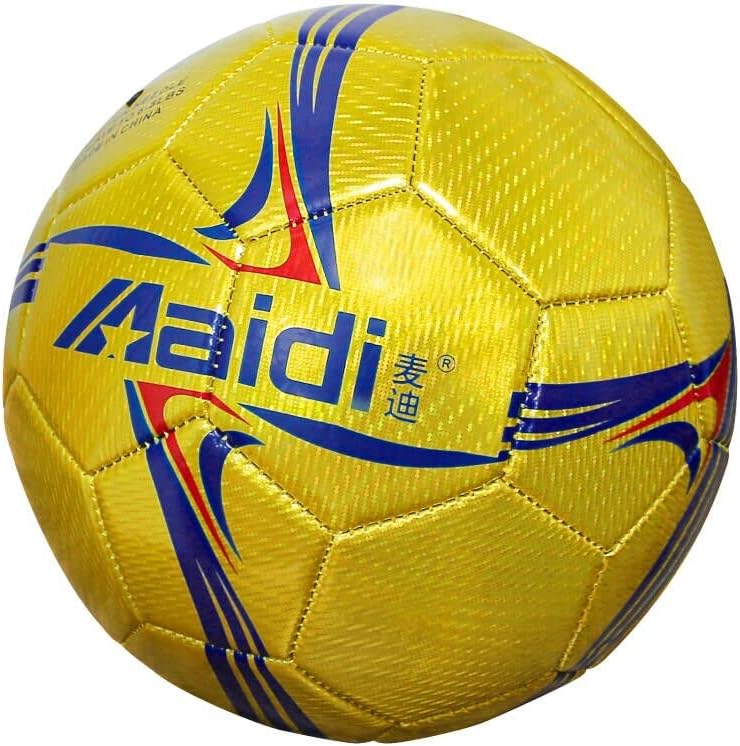 Фудбалска топка во ФАНТЕЦИЈА со пумпа, официјална мека фудбалска топка со големина 5, деца млади за возрасни вежбаат фудбалски топки,