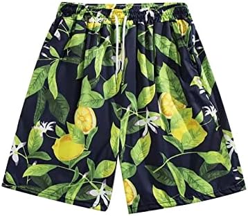 БМИСЕГМ лето машка облека за капење летен тренд печатено брзо сушење машки шорцеви и панталони за плажа пливање стебла кратки
