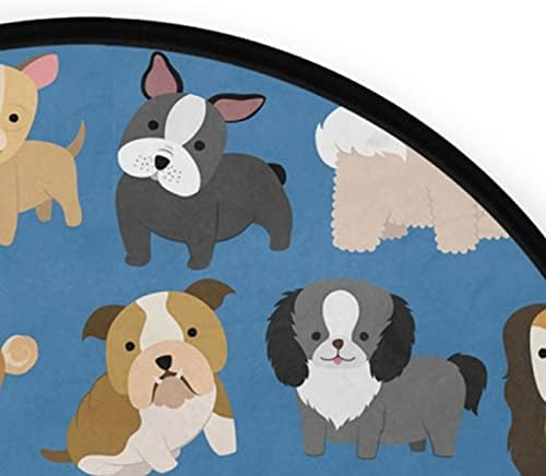 3 метри големи килими со мека област, симпатично кученце куче расадник плејматски килим за деца кои играат соба за спална соба дневна соба дома