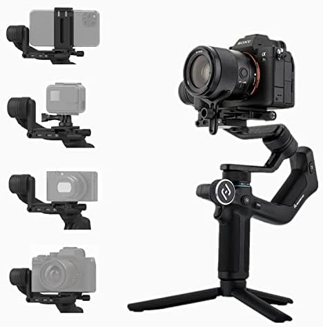 Feiyutech SCORP Mini All-in-One Gimbal стабилизатор за камера без огледала, за Action Camera GoPro и за паметен телефон, оптоварување до