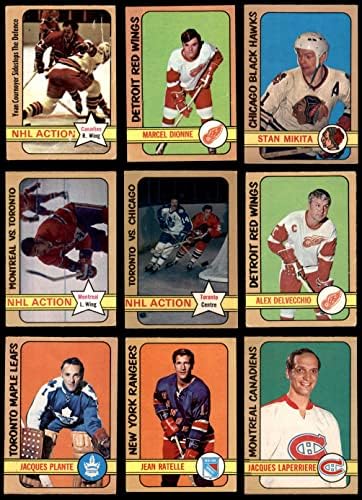 1972-73 о-пи-чикеј хокеј низок број скоро комплетен сет VG+