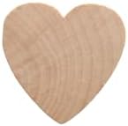 Nakpunar® 100 парчиња 1.5 Срце Недовршени Исечоци Од Дрво …