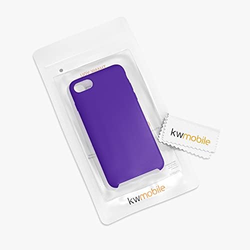 kwmobile Tpu Силиконски Случај Компатибилен Со Apple iPhone SE / iPhone SE / iPhone 8 / iPhone 7-Случај Тенок Телефонски Капак Со Мека