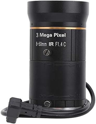 3MP камера Зумирање леќи CS Mount Auto Iris 8‑50mm FL со висока дефиниција додатоци за додатоци за безбедност на камера