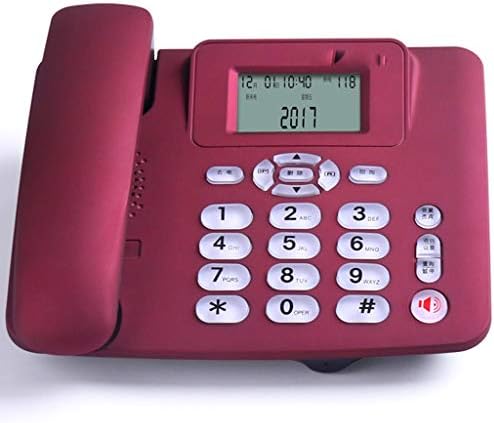 PDGJG CORDED PHONE-телефон-ретро Новист телефонски мини-повикувач ИД Телефон, Телефонски телефонски фиксна телефонска канцеларија за фиксна
