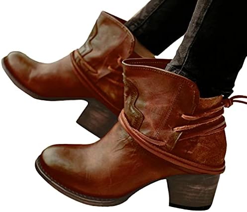 Левос жени глуждот чизми за работна плоштад пети боемски чевли чиста боја основни чизми есен зимски борбен чизми за танцување свадбени