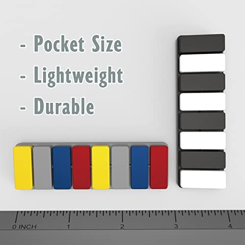 Fidget играчка - Кул метален хаптички лизгач | Сензорски гаџет на кликнување на тенок дизајн | Лесно за носење на канцеларија за играчки