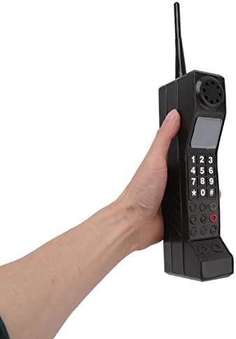 Орнамент од мобилен телефон од тули, модел на ретро мобилен телефон, модел на мобилен телефон со старомодни тули, гроздобер стил од