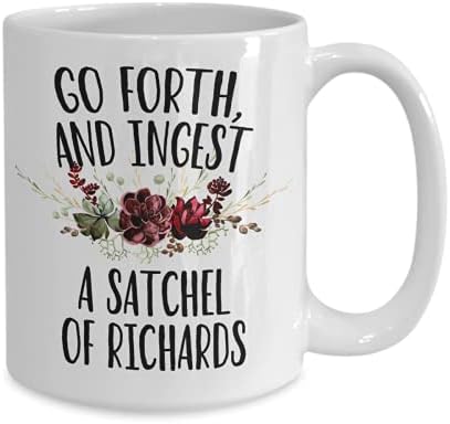 Може да внесете чаша од чаша од Ричардс, да јадете торба чаша за кафе, чаша за кафе,