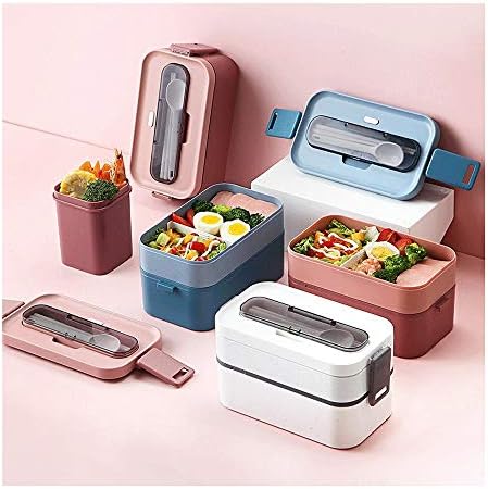 Амабеаф Бенто Кутија Микробранова Загреана Кутија За Ручек Повеќеслојна Преградена Пластична Кутија Бенто Нови Кујнски Додатоци Во Јапонски Стил