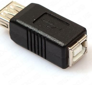 USB 2.0 Type A женско до USB 2.0 тип Б женски печатач Адаптер за адаптер Конектор за менувач
