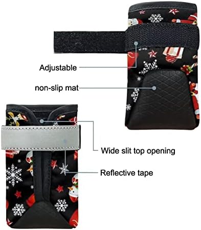 Гонгбава Божиќна тема чизми за кучиња црни чевли за кучиња против лизгање за топло тротоарот големи кучиња отворено куче за одење чевли за одење