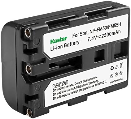 Kastar Battery for Sony NP-FM30 NP-FM50 NP-FM51 NPFM3, NPFM50 NPFM51 and Sony HVL-IRM DCR-TRV140 DCR-PC100 DCR-TRV140 DCR-TRV30 CCD-TRV128