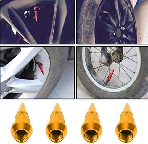 Матични вентили на вентил во тркала, 4 парчиња алуминиумска легура на легура на легури на тркала, матични вентили, капаци за капаци за прашина