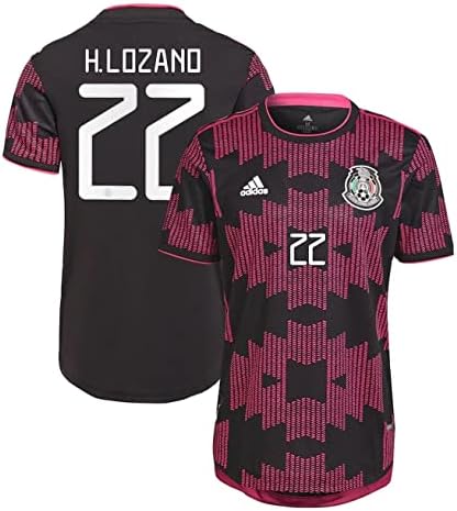Х. Лозано 22 Мексико домашен фудбал Jerseyерси 2021