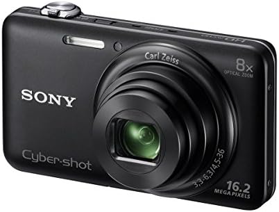 Sony DSC-WX80/B 16.2 MP дигитална камера со 2,7-инчен LCD