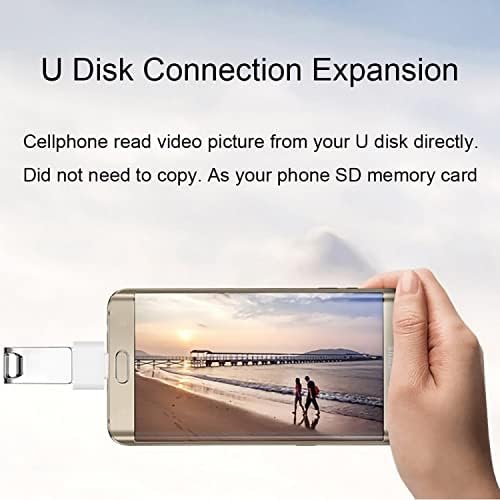 USB-C Femaleенски до USB 3.0 машки адаптер компатибилен со вашиот Samsung Galaxy A8 Plus Multi Use Converting Додај функции како
