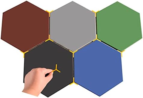 Портокалова боја y тип дрвени подови хексагонални клипови за израмнување 1/8 инчи хексагонален систем за израмнување на плочки