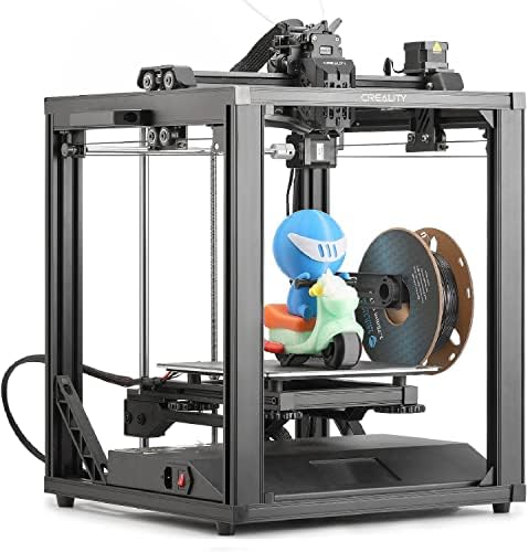 Официјален печатач на Creality Ender-5 S1 со брзина на печатење 250 mm/s, 300 ℃ Extruder со директна погон на млазницата со висока температура,