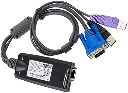 Tripp Lite B055-001-UV2CAC УСБ-сервер за интерфејс Единица Виртуелни медиуми и CAC B064 CAT5 KVM TAA GSA