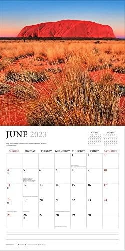Календар за патувања за патувања 2023 година - Делукс 2023 Светски пакет за календари за патувања со над 100 налепници за календари