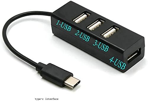 Nizyh Type-C до 4-порта USB 3.0 HUB USB 3.1 адаптер Адаптер Адаптер за адаптер за полнач за полнач за автомобили