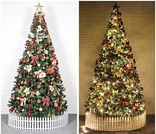 Вештачка Новогодишна Елка Премиум Шарки Смрека Светла Орнаменти 600 Гранка Лесно Соберете Совршен Божиќен Декор Дрво Од 180 см