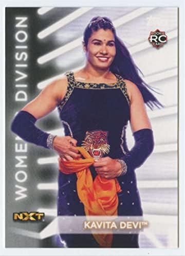 2021 Топс WWE Sopterенски дивизија Список R-38 Kavita Devi Carting Carding Card