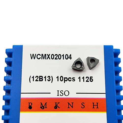 GBJ 10pcs WCMX020104 ZM1125 Струг Вртење Вметнува Струг Вртење &засилувач; Профилирање Алатка Дупчење Карбид Инсерти