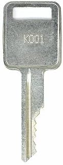 Временски чувар K044 Клуч за алатки за замена: 2 копчиња