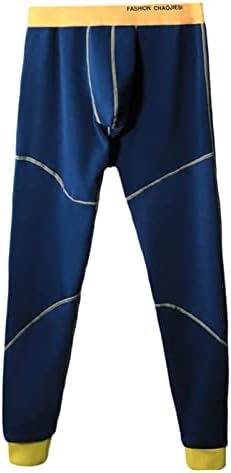 Обука за панталони за маж, тенок фитинг кожни панталони хеланки тесни еластични топло ланнер сала Кнепад тренд