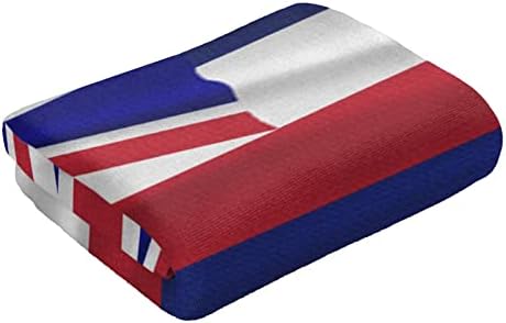 Знаме на Хаваи Американски пешкир за пешкир за пешкир за гостински пешкири за куќи за куќи за купатило со прсти пешкир со висока апсорпција