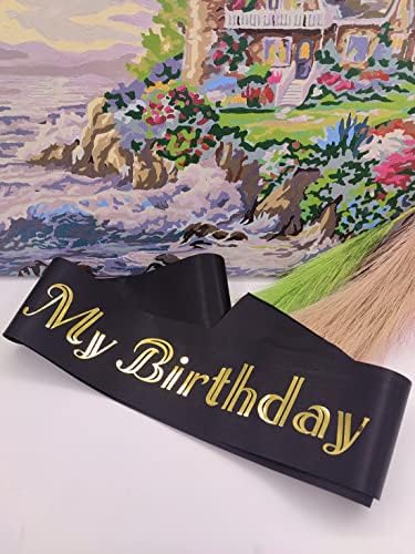 Mgjsrnh 'Тоа е мојот роденден' за мажи или жени, момче и девојче роденденска забава за украси за подароци