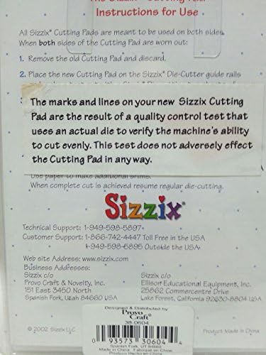 Подлога за сечење на замена на Sizzix