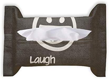 Смејте се бело симпатичен разговор лице образец хартиена крпа за ткиво на лицето, салфетка, салфетка, бумф