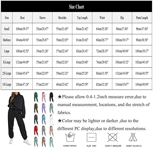 Firero Sharkout Sets за жени, женски 2022 есен на две парчиња облеки со долги ракави дуксери за џемпери, џемпери, обична тренерка