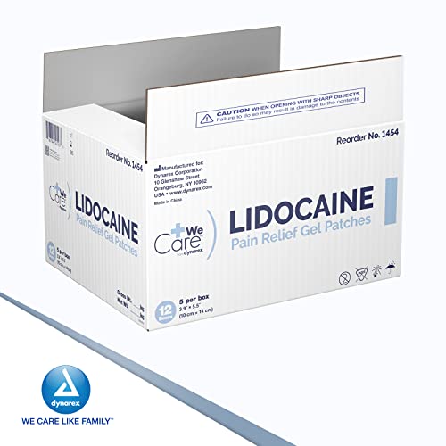 Динарекс лидокаин закрпи за олеснување на болката, 4% лидокаин, без мирис, брзо дејство, долготрајно олеснување на болката во нервите, бела,